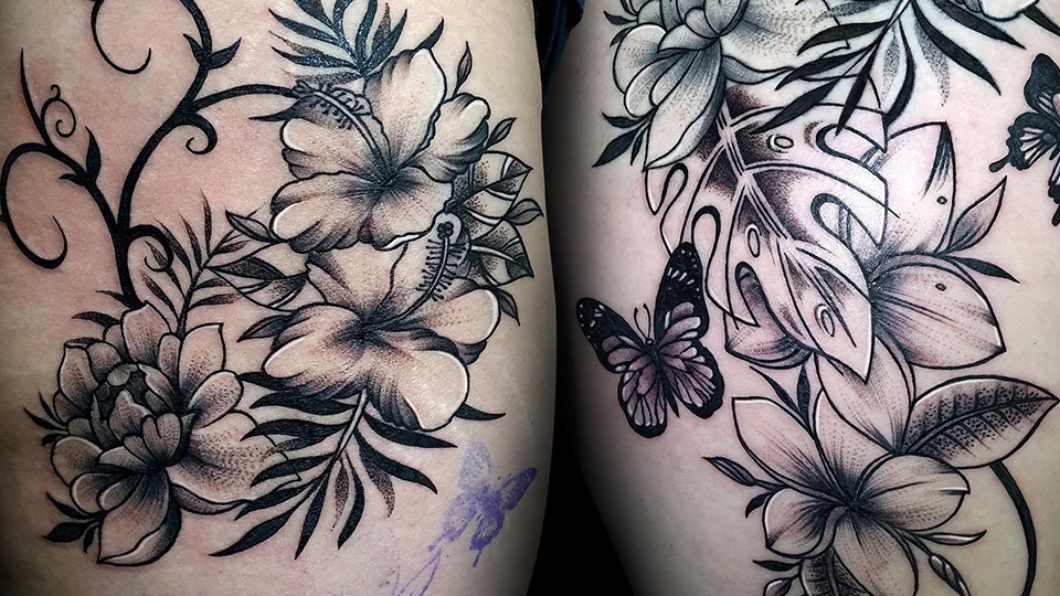 Flowers & Butterflies