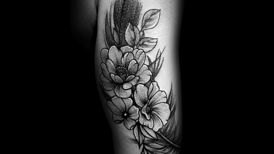Flowers Feather