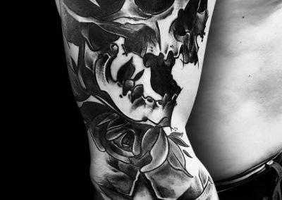 SKULL FLOWERS & STARS