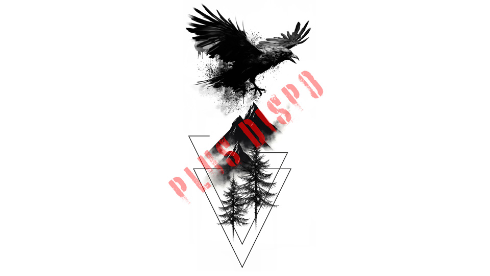 Mountain & Crow
